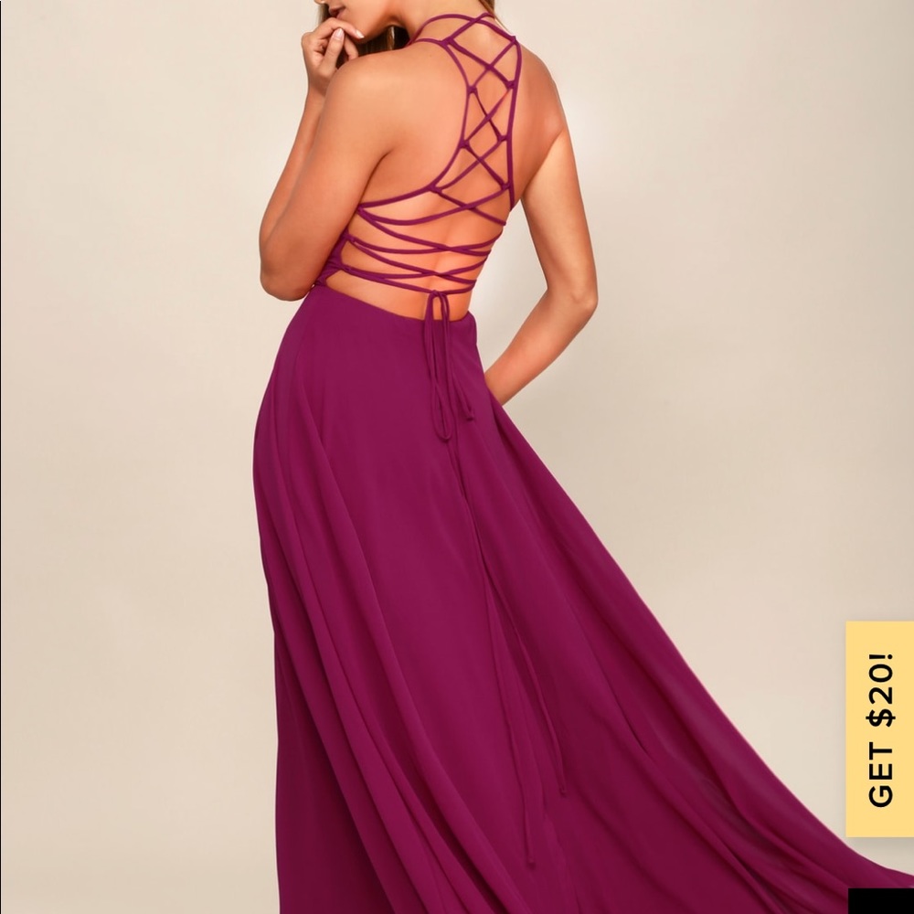 Lulus maxi dress